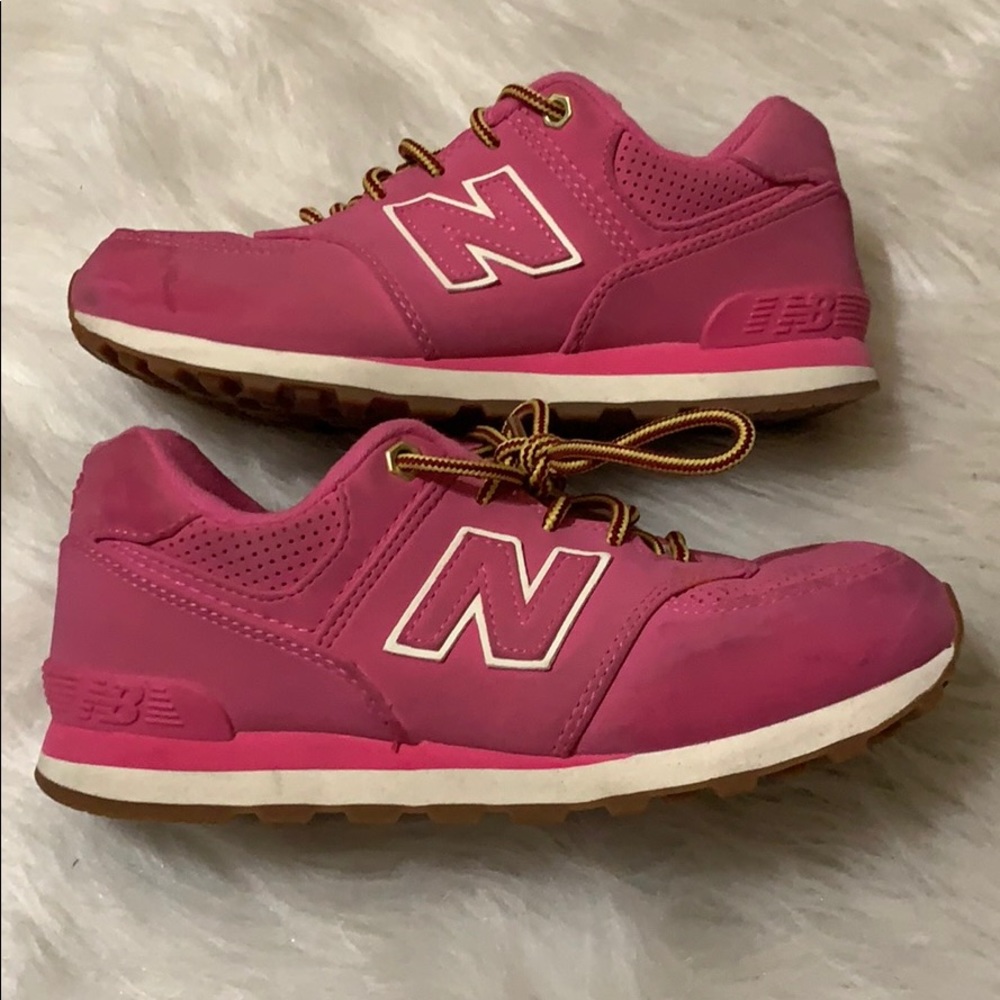 Girls Pink New Balance